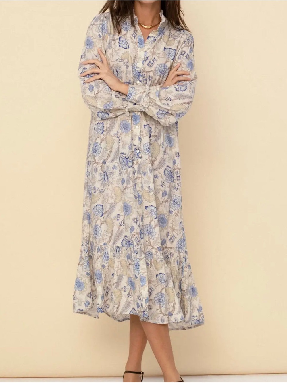 Sonmer•JUANA DRESS BLUE• NWT PTP 23